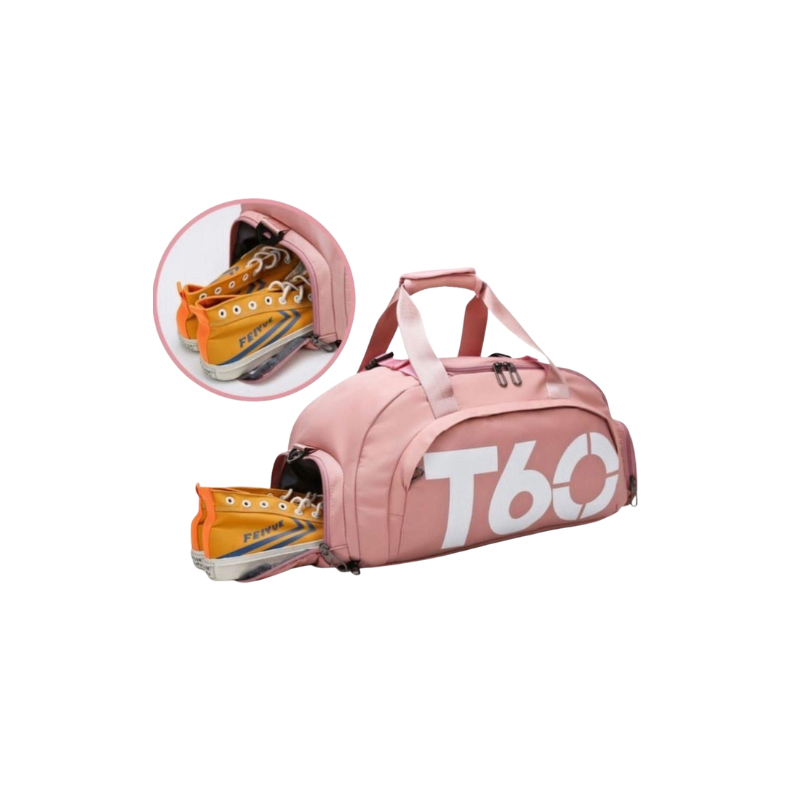 ساک T60 فم فیت با کیفیت بالا و طراحی اسپرت، موجود در رنگهای زرشکی، قرمز، مشکی، گلبهی، سبز، سورمهای، طوسی، سرخابی و آبی روشن